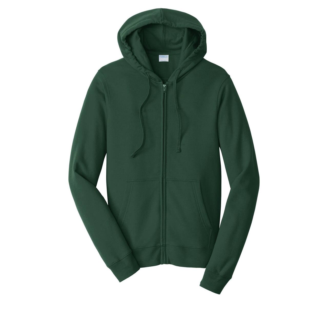 Port & Company® Fan Favorite Fleece Full-Zip Hooded Sweatshirt